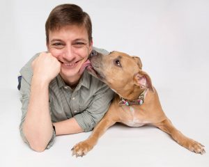Nervous dog barking