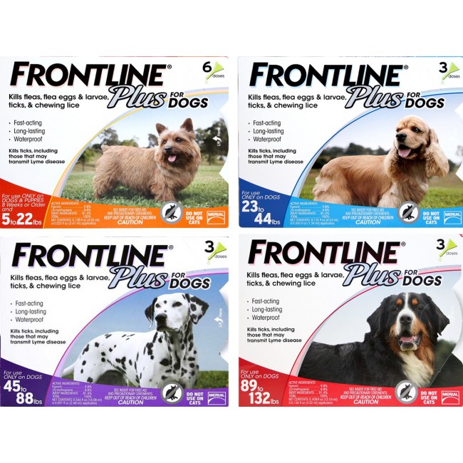 Frontline Plus For Dogs